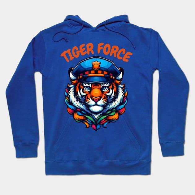 Tiger force policeman Hoodie by Japanese Fever